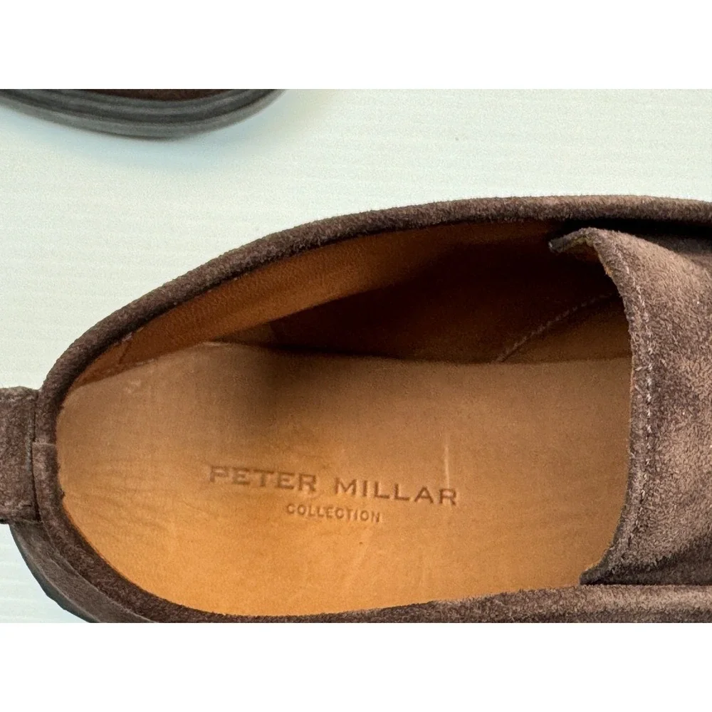 Peter Millar‎ Collection Excursionist Slip-on Chukka Boots Mens 12M $295 NWOB